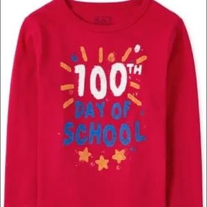 100th day of school Long Sleeve Tee